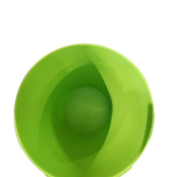 Vintage Tupperware Green Canister With Lid 1339-3 Starburst Seal retro - Picture 3 of 4